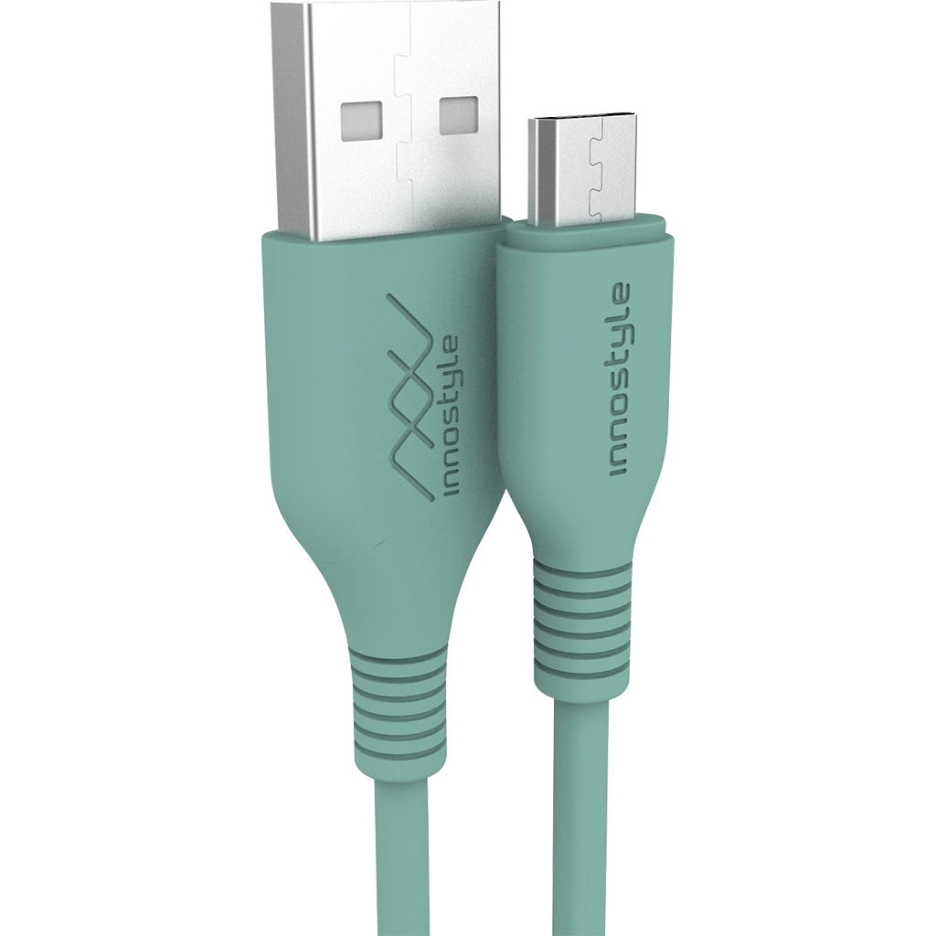 Cáp Sạc Innostyle Jazzy Usb - A To Micro J_Iab120 Xanh Mint