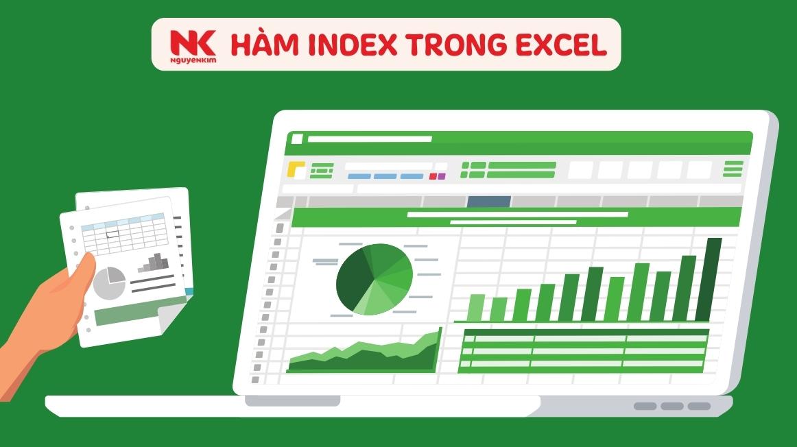 Làm cách nào để sử dụng công thức hàm INDEX trong Excel?
