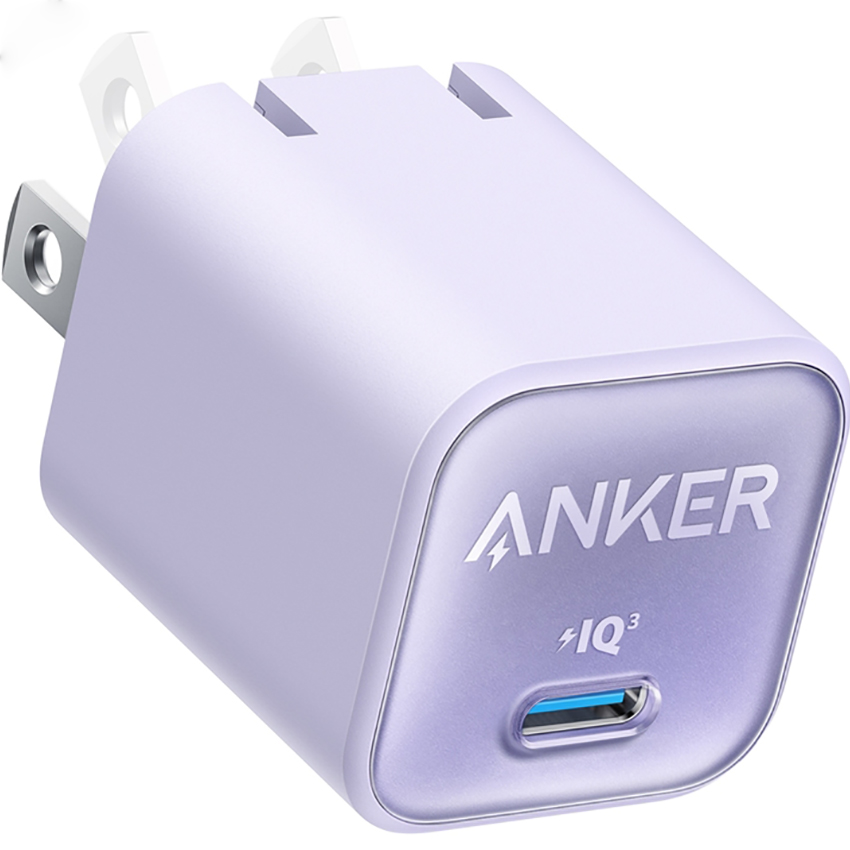 Củ sạc Anker 511 Nano 30W A2147 Tím