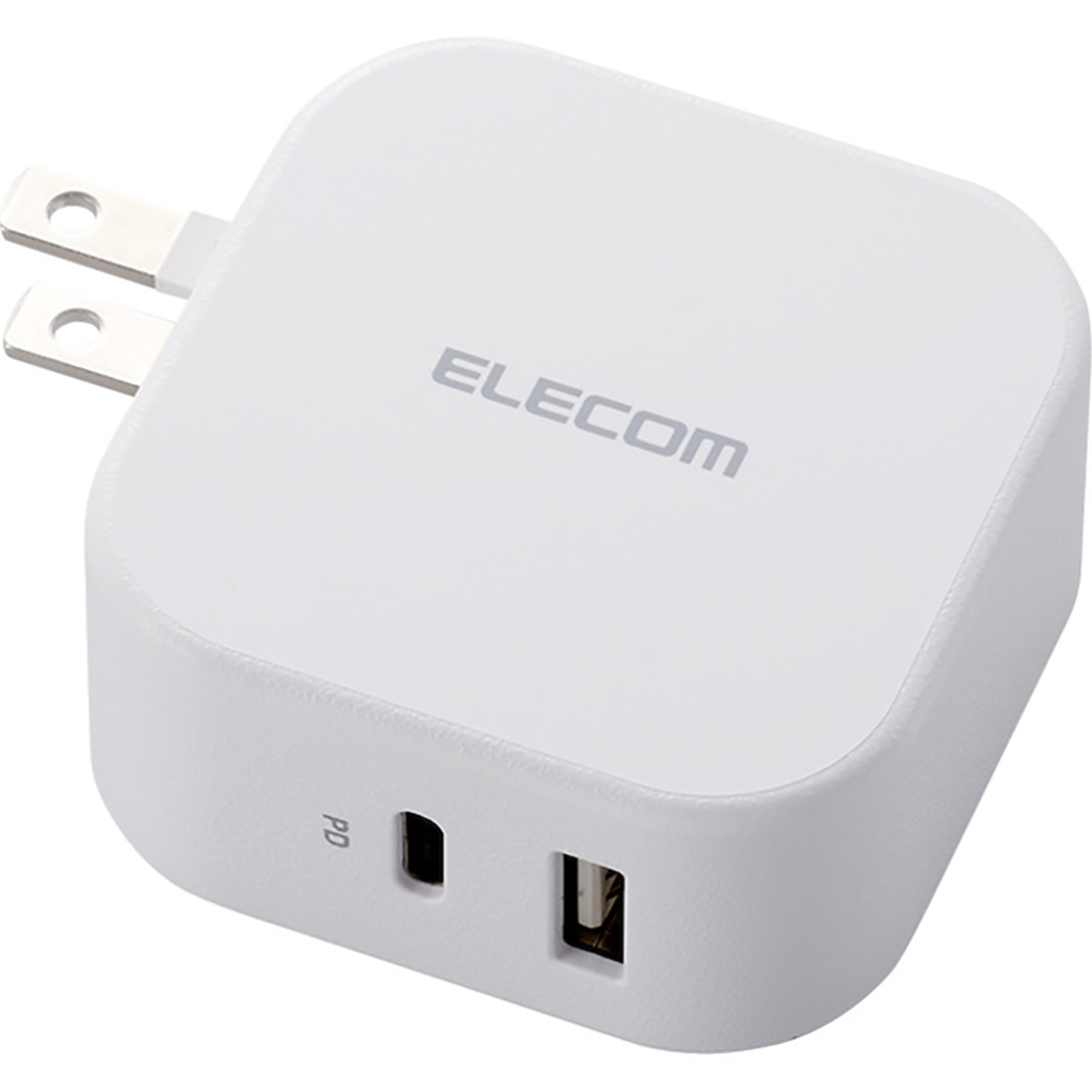 Củ sạc PD 2 cổng Type-C & USB-A Elecom MPA-ACCP20 Trắng