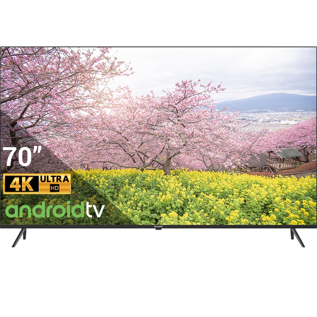 Android Tivi Sharp 4K 70 inch 4T-C70EK2X