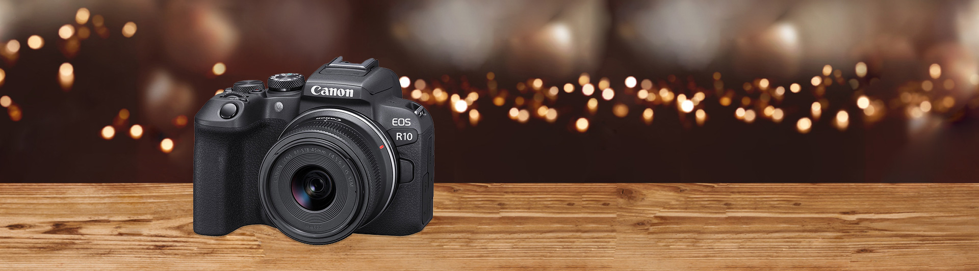 Máy ảnh Canon EOS R10 Kit 18-45mm STM Đen