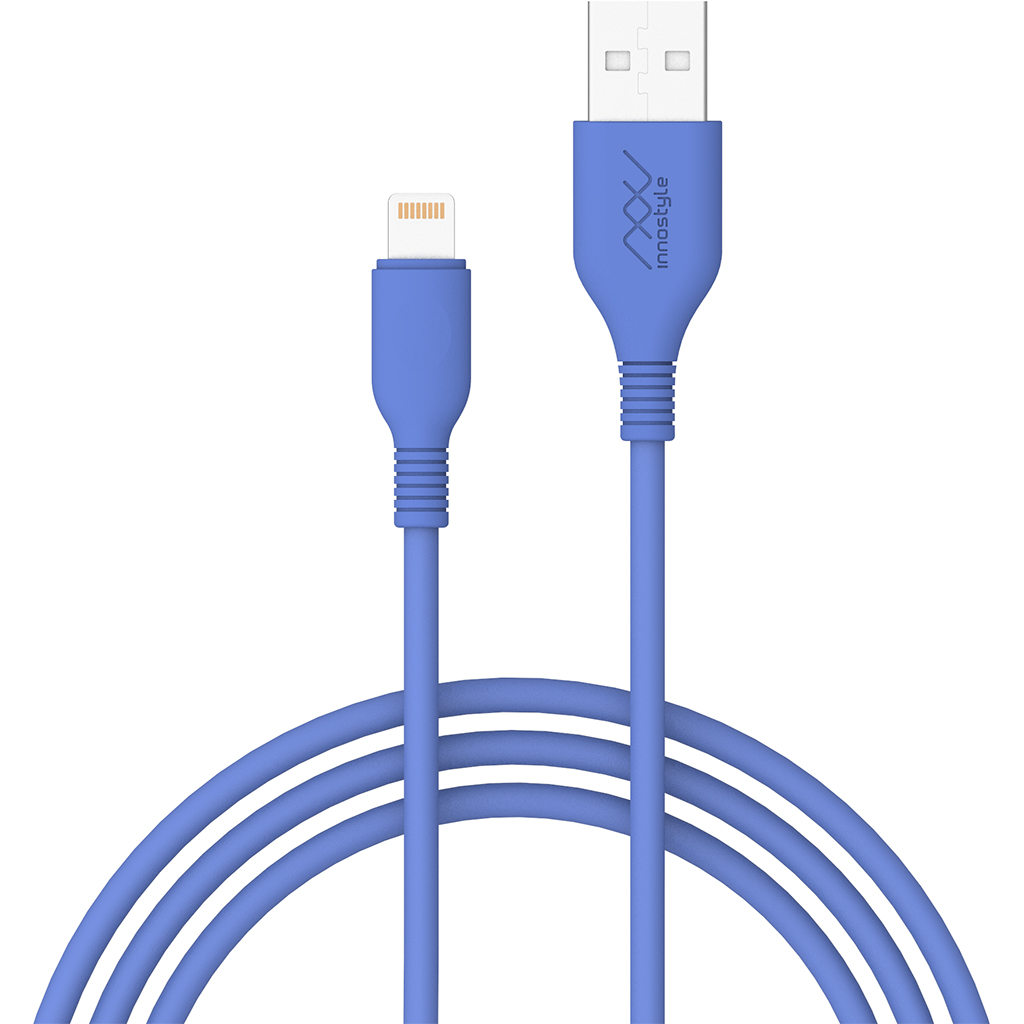 Cáp sạc Innostyle Jazzy USB-A to Lightning J_IAL150 Xanh dương