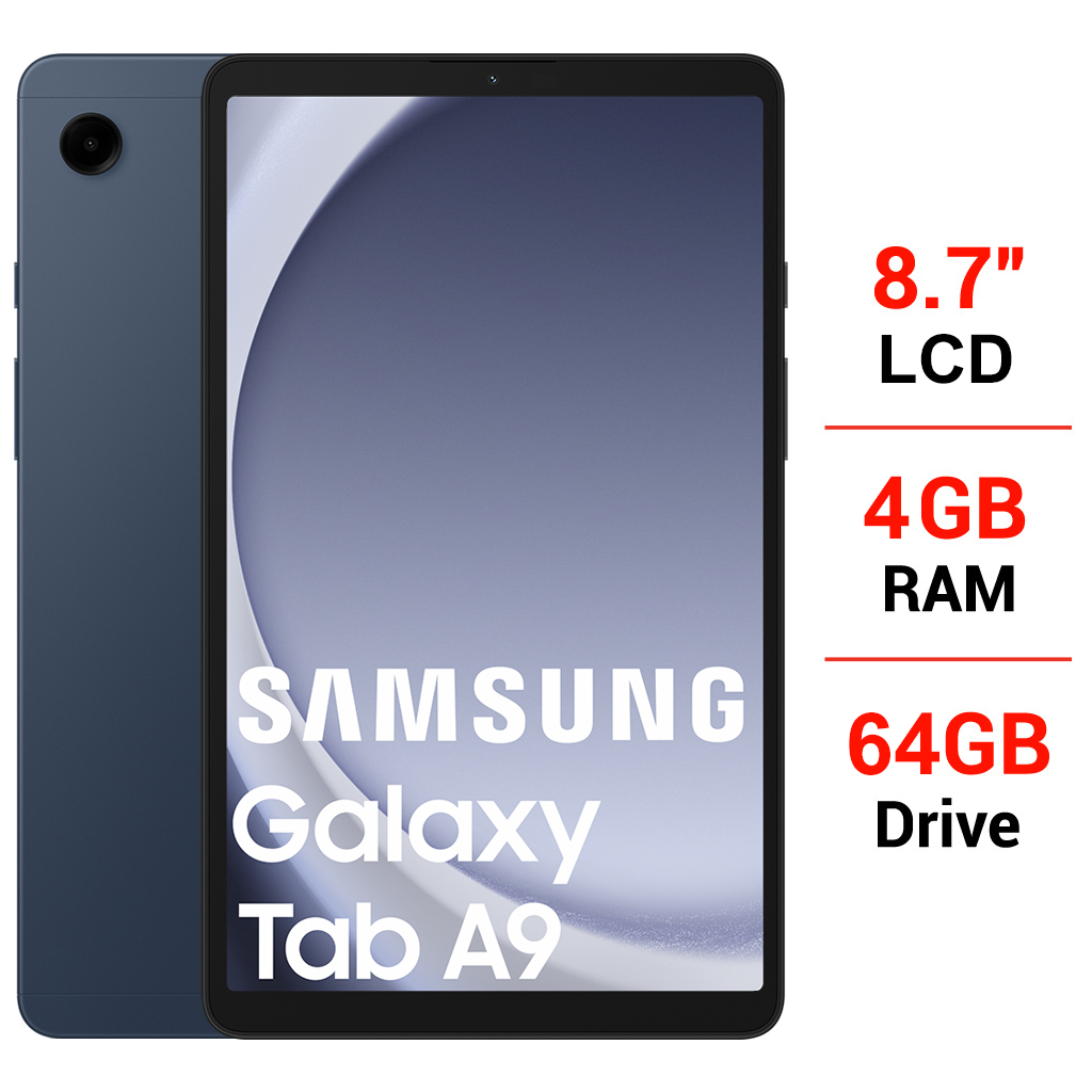 Máy tính bảng Samsung Galaxy Tab A9 Wifi 64GB Xanh Đậm