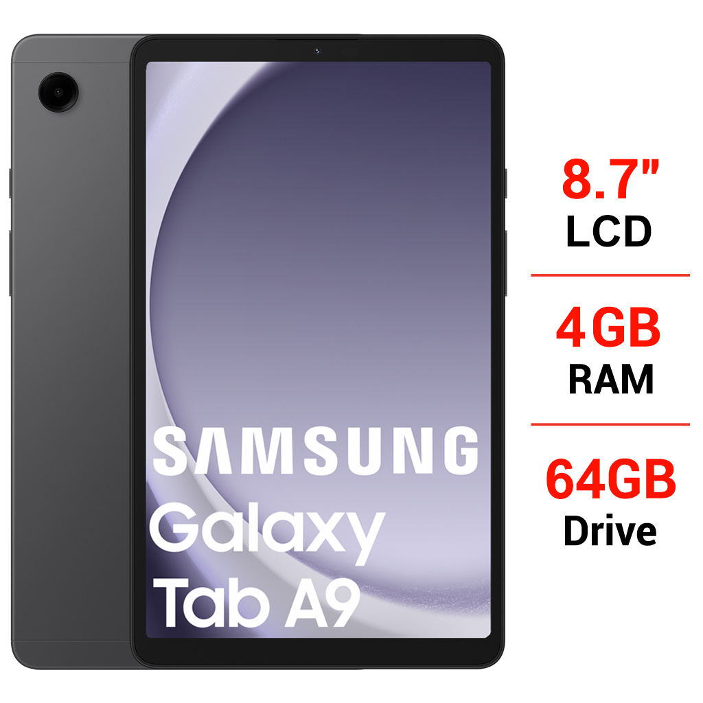 Máy tính bảng Samsung Galaxy Tab A9 Wifi 64GB Xám