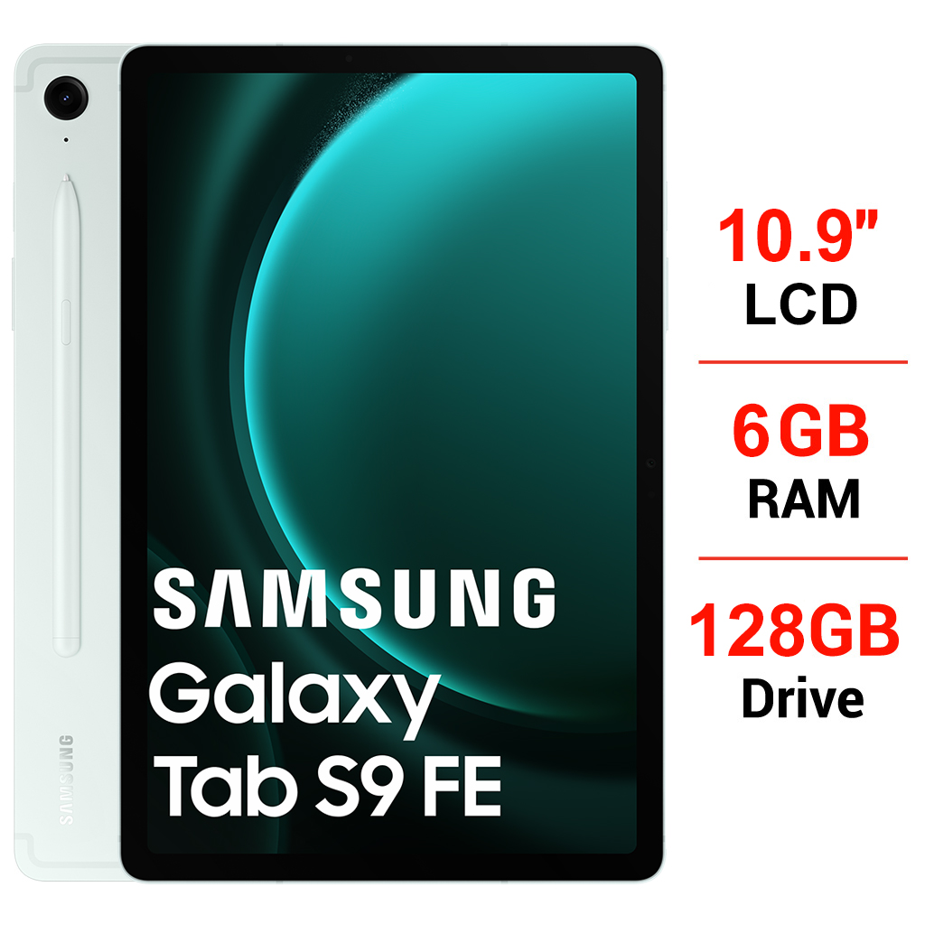 Máy tính bảng Samsung Galaxy Tab S9 FE Wifi 128GB Xanh Lá