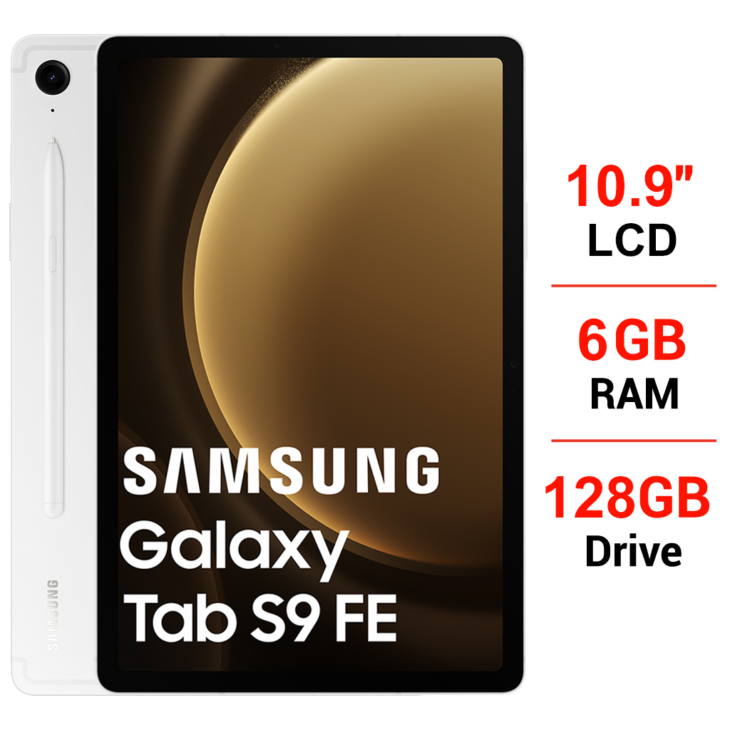 Máy tính bảng Samsung Galaxy Tab S9 FE Wifi 128GB Bạc