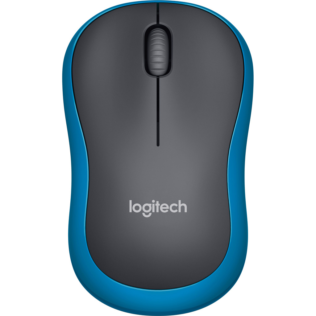 Chuột Không Dây Logitech M185 Xanh Dương