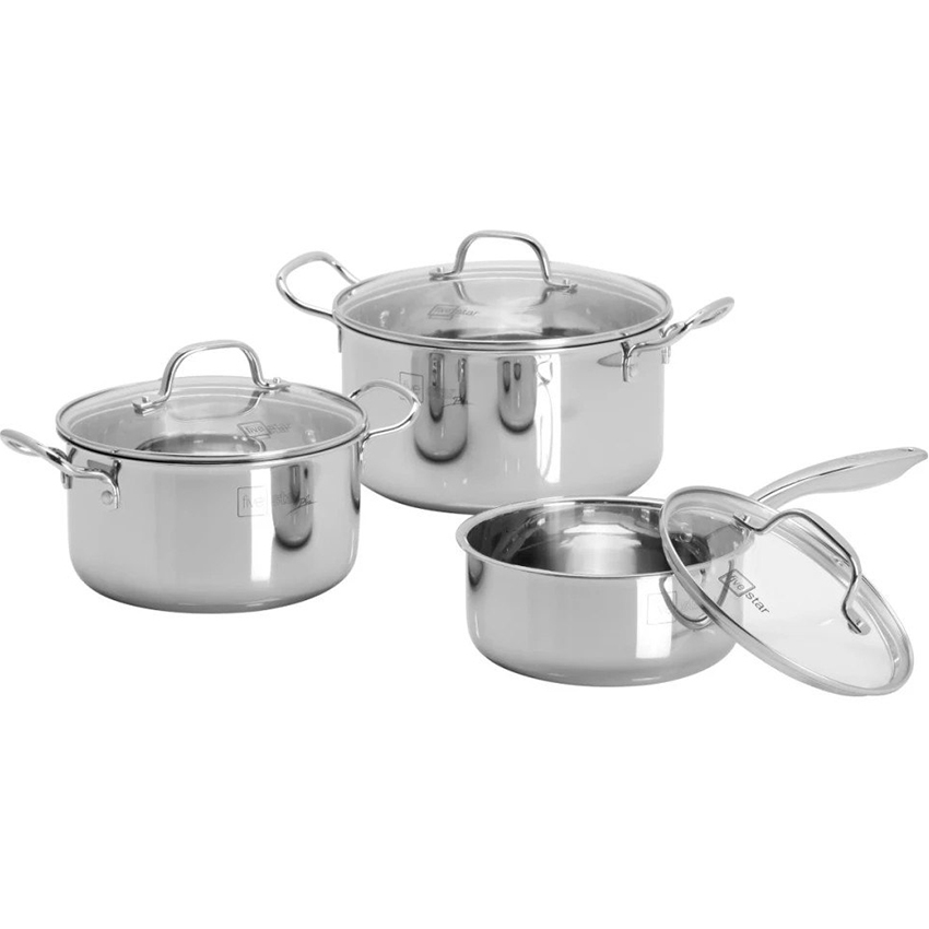 Bộ Nồi Inox 3 Đáy Fivestar Fpb3002