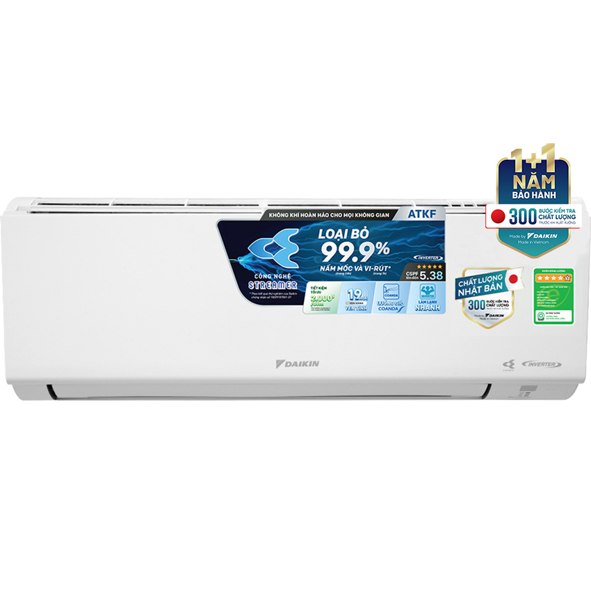 Máy lạnh Daikin Inverter 1.5 HP ATKF35XVMV