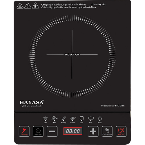 Bếp Từ Đơn Hayasa Ha - 680 Slim