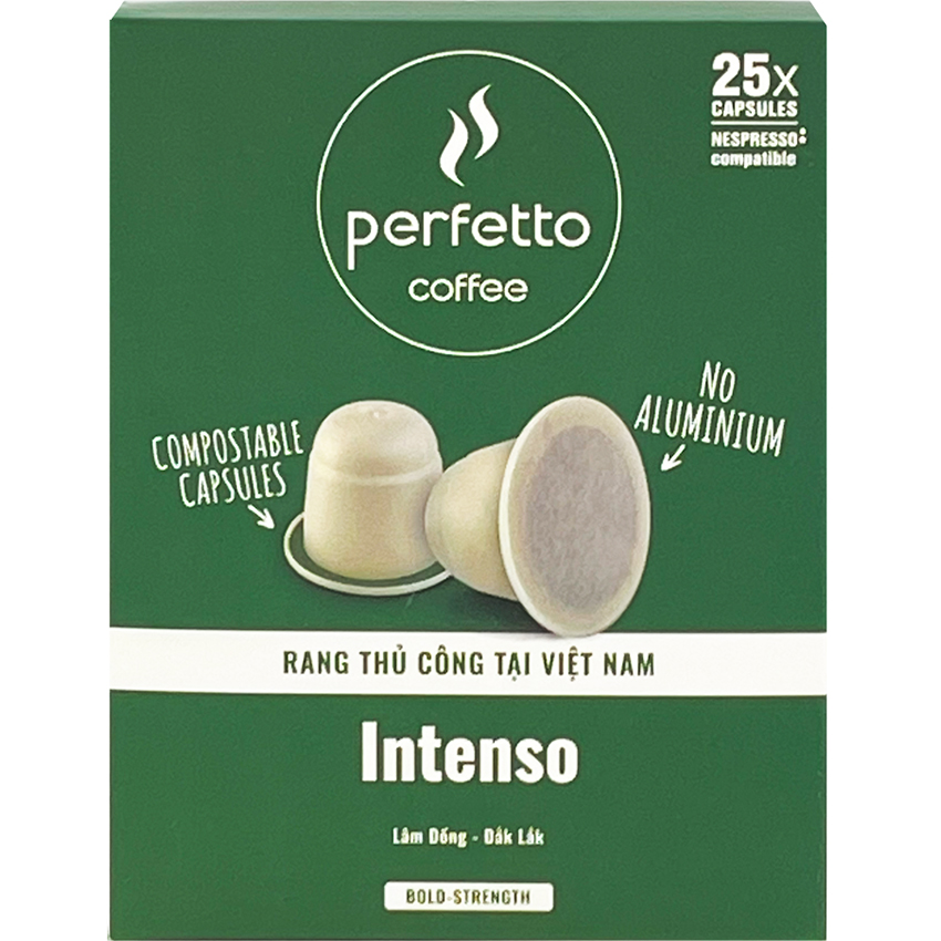 Cà Phê Viên Nén Intenso Capsules (25 Viên/Hộp)