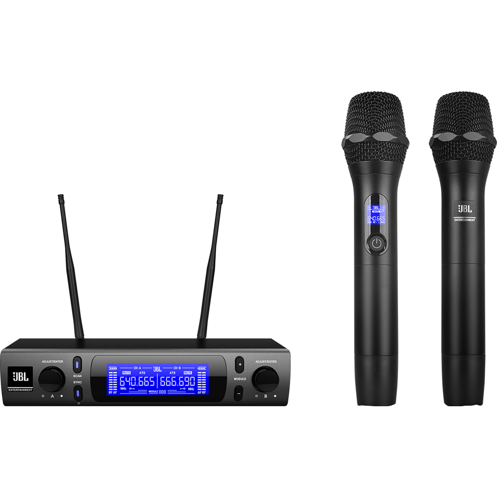 Micro không dây JBL VM300-E Đen