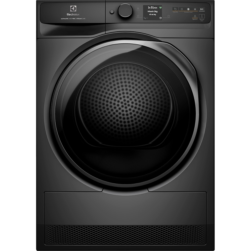 Máy sấy quần áo bơm nhiệt Electrolux 9 kg EDH902R9SC