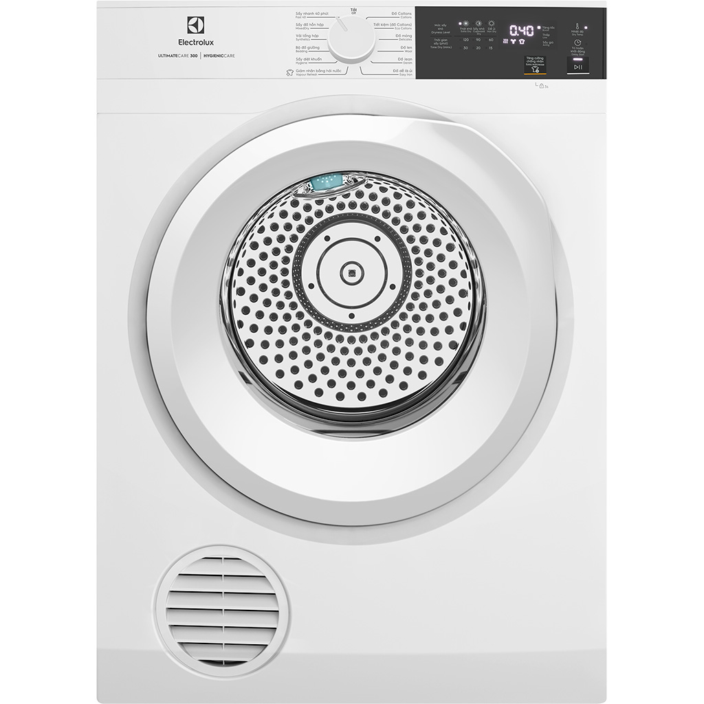 Máy sấy quần áo thông hơi Electrolux 9 kg EDS904H3WC