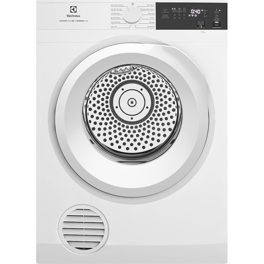 Máy Sấy Quần Áo Thông Hơi Electrolux 8 Kg Edv804H3Wc