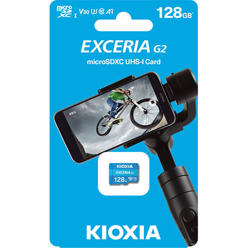Thẻ nhớ Exceria CL10 U3 V30 4K A1 dung lượng 128GB Kioxia LMEX2L128GG4