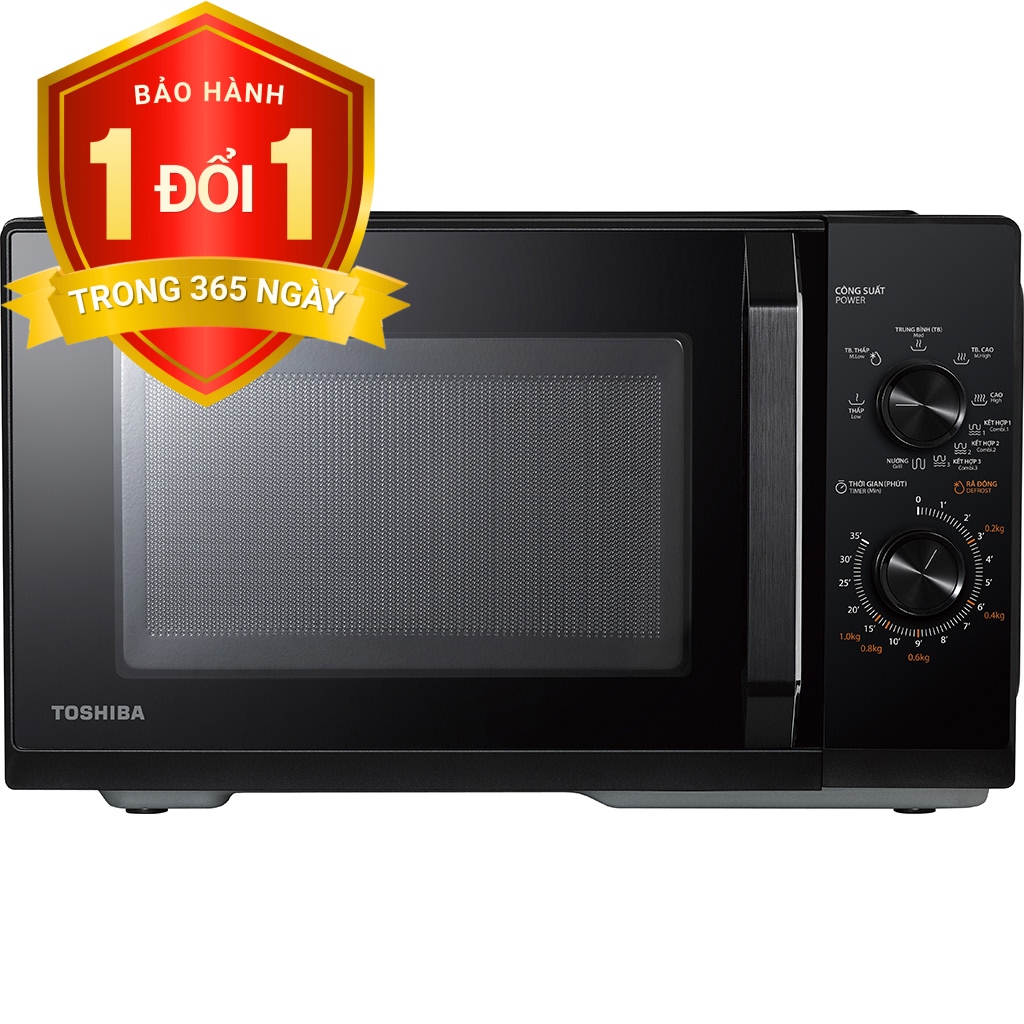 Lò vi sóng có nướng Toshiba 25 lít MW3-MG25PE(BK)
