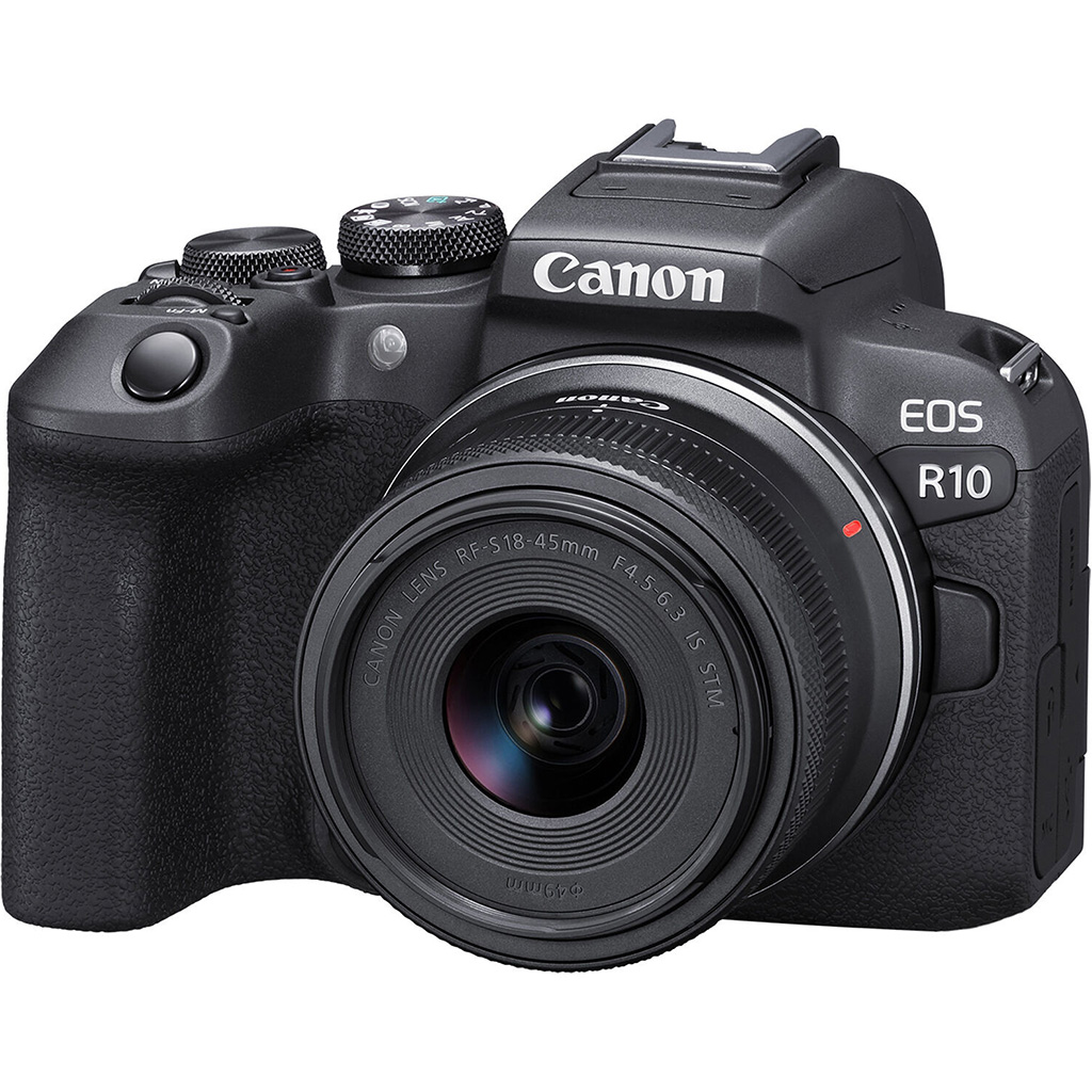 Máy ảnh Canon EOS R10 Kit 18-45mm STM Đen