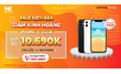 iPhone 11 64GB Sale cực sốc chỉ 10.690.000Đ kèm trả góp 0% tại Nguyễn Kim