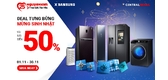 Samsung Sale Lớn Đến 50% - Cùng Nguyễn Kim Đón Đại Tiệc Sinh Nhật