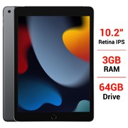 iPad Gen 9 Wifi Cellular 64GB 10.2 inch MK473ZA/A Xám (2021)