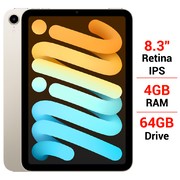 iPad Mini 6 Wifi 64GB 8.3 inch MK7P3ZA/A Trắng (2021) 