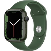 Apple Watch S7 GPS 45mm viền nhôm dây cao su Xanh lá