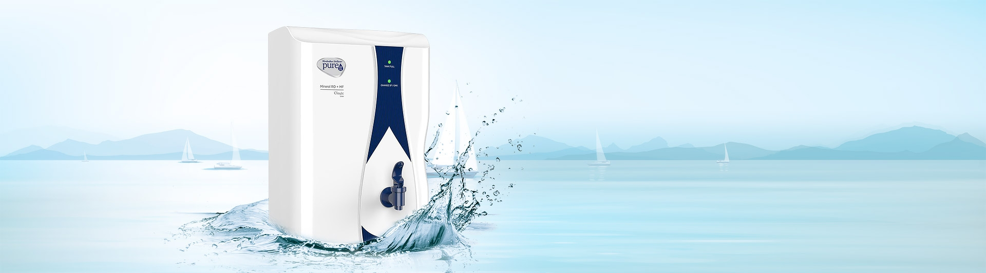 Máy lọc nước Unilever Pureit Casa Mineral RO MF