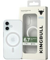 Ốp lưng Mipow Premium Slim Case cho iPhone 16 Plus White Matt + White Magsafe