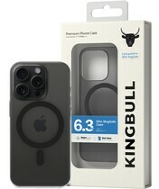 Ốp lưng Mipow Premium Slim Case cho iPhone 16 Pro Black Matt + Black Magsafe