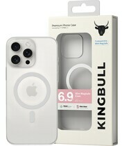 Ốp lưng Mipow Premium Slim Case cho iPhone 16 Promax White Matt + White Magsafe