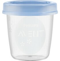 Cốc trữ sữa bằng nhựa Philips Avent SCF618.10 (10 ly 180ml)