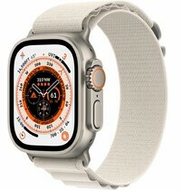 Apple Watch Ultra LTE 49mm viền Titanium dây Starlight Alpine size S MQFQ3VN/A