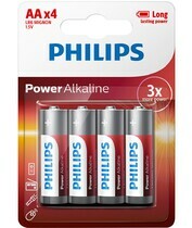 Pin AA 4 viên Alkaline Philips LR6P4B/97