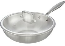 Chảo xào inox nguyên khối Inochi Omi Gourmet 28 cm
