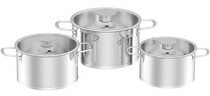 Bộ nồi inox 304 đáy impact Elmich EL-2456IN