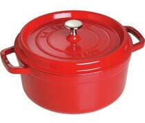 Nồi gang tròn Staub 24cm (Cherry)