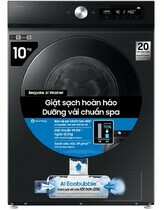 Samsung Inverter cửa trước 10 kg WW10DB7U34GBSV