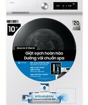 Samsung Inverter cửa trước 10 kg WW10DB7U34GWSV