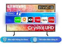 Smart Tivi Samsung 4K 75 inch UA75DU7000KXXV