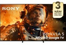 Sony Google TV Mini LED BRAVIA 5 75 inch K-75XR50