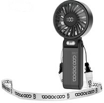 Quạt cầm tay Goojodoq GFS003-BLACK-GJ