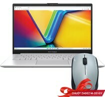 Laptop Asus Vivobook Go 14 R5-7520U/16GB/512GB/Win11 Bạc (E1404FA-EB482W)