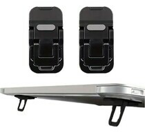 Giá đỡ laptop Dudukan di động đa năng Đen