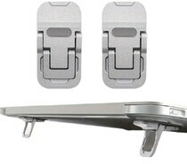 Giá đỡ laptop Dudukan di động đa năng Bạc