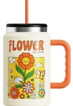 Ly giữ nhiệt La Fonte Flower 1540ml – 014786 Vàng/ Cam