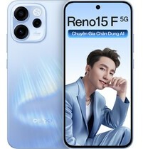 Điện thoại OPPO Reno15 F 8GB/256GB Xanh Nhạt