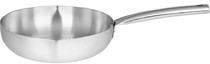 Chảo inox 3 lớp nguyên khối miệng rót Green Cook 24cm GCP254-24IH
