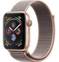 APPLE WATCH SERIES 4 40MM GOLD -  PINK SAND SPORT LOOP